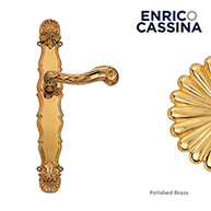 Barbara - Door lever Handle on Plate -